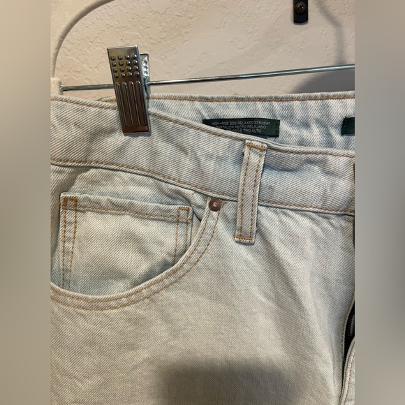 NWOT Wild Fable Women’s 8 High Rise 90s Straight Leg Light Wash Jeans - Picture 2 of 5